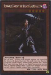 Ignoble Knight of Black Laundsallyn - NKRT-EN005 - Platinum Rare - Limited Edition